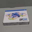 Drones for Kids With Cool Light, Kids Drone with 3D Flip, Altitude-Hold, Self-Rotation, Headless Mode, 3 Speed Modes, One-Click Take-off/Landing, Mini Drone for Christmas, Beginners, Indoor (Blue)