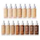 Neutrogena Healthy Skin Sensitive Skin Serum Foundation with Pro-Vitamin B5, Color Correcting & Pore Minimizing Liquid Foundation & Face Serum, Buildable Coverage, Light/Medium 02, 1 oz