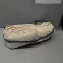 Extra Wide Pleated 96 Inch Long Linen Curtains 100 Inches Wide for Living Room Light Filtering Semi Sheer Pinch Pleat Cream Beige Curtains for Ceiling Patio Glass Sliding Door 96 Inch Length 8FT