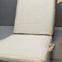 Dog Stairs for Small Dogs and Cats  2-in-1 Dog Ramp for Couch and Low Bed, 16.5'' Foldable Wooden Pet Ramp, Sturdy Multi-Use Split Ottoman Design, Beige