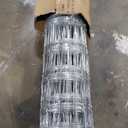 Cattle Fence 4ft x 164ft - Heavy Duty Galvanized Wire Fencing for Hog, Goat, Sheep & Deer, Durable Chain Link Fence for Yard Protection, Livestock & Poultry Enclosures, Cattle Panel