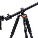 Fotopro 68'' Overhead Tripod for Flat Lay & Macro,Carbon Fiber Travel Tripod with 360 Degree Horizontal Column for Food Photography/Unboxing/Workshop.10KG Load Capacity