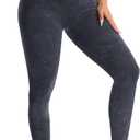 CHRLEISURE Workout Leggings Sets for Women, Gym Scrunch Butt Butt Lifting Seamless Leggings 3 Piece (Black)