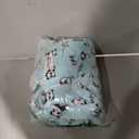 Fleece Pajamas For Women 2 Piece PJ Set Long Sleeve Women's Printed Sleepwear (XX-Large, Blue Panda)