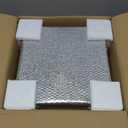 No Tile Needed Shower Niche - 12"x12" Black 304 Stainless Steel Recessed Shelf,Over Mount Installation for Bathroom & Shower Wall,Waterproof