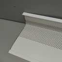 Upgraded 4 FT Baseboard Heater Cover with Left and Right Endcaps, Galvanized Steel Easy Slip-On Heater Cover for Replacing Old and Rusty Looking Electric and Hydronic Base board Heat Covers