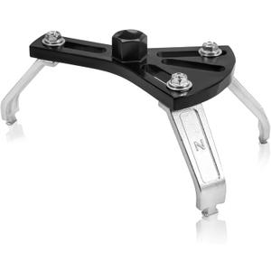 AUPREX Universal Fuel Pump Removal Tool, Adjustable Fuel Pump Lock Ring Tool with 3 Arms, 5.2 to 7.17 Fuel Lid Tank Cover Collar Ring Removal/Install Tool with 1/2 Ratchet Drive