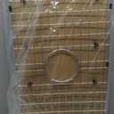 Serene Valley Sink Protector Grid 26-1/16" x 14-1/16", Centered Drain with Corner Radius 3-1/2", 304 Stainless Steel Material NLW2614C