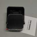 Induction Speaker with Phone Stand 5 in 1 Wireless Induction Bluetooth Audio for iPhone Android Phone Speakers Amplifier with Rechargeable Colorful Light, Birthday Gifts for Men Women Teens (Black)