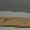 EDISHINE Curved LED Table Lamp, Modern Bedside Lamp with 3 Color Temperature