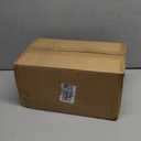 BAG BOX 100 Pcs Medium 8.25x4.3x10.6 Inch Brown Kraft Paper Gift Bags with Handles for Bulk Wedding, Party Favors, Grocery, Shopping, Retail Merchandise, Gift Sacks