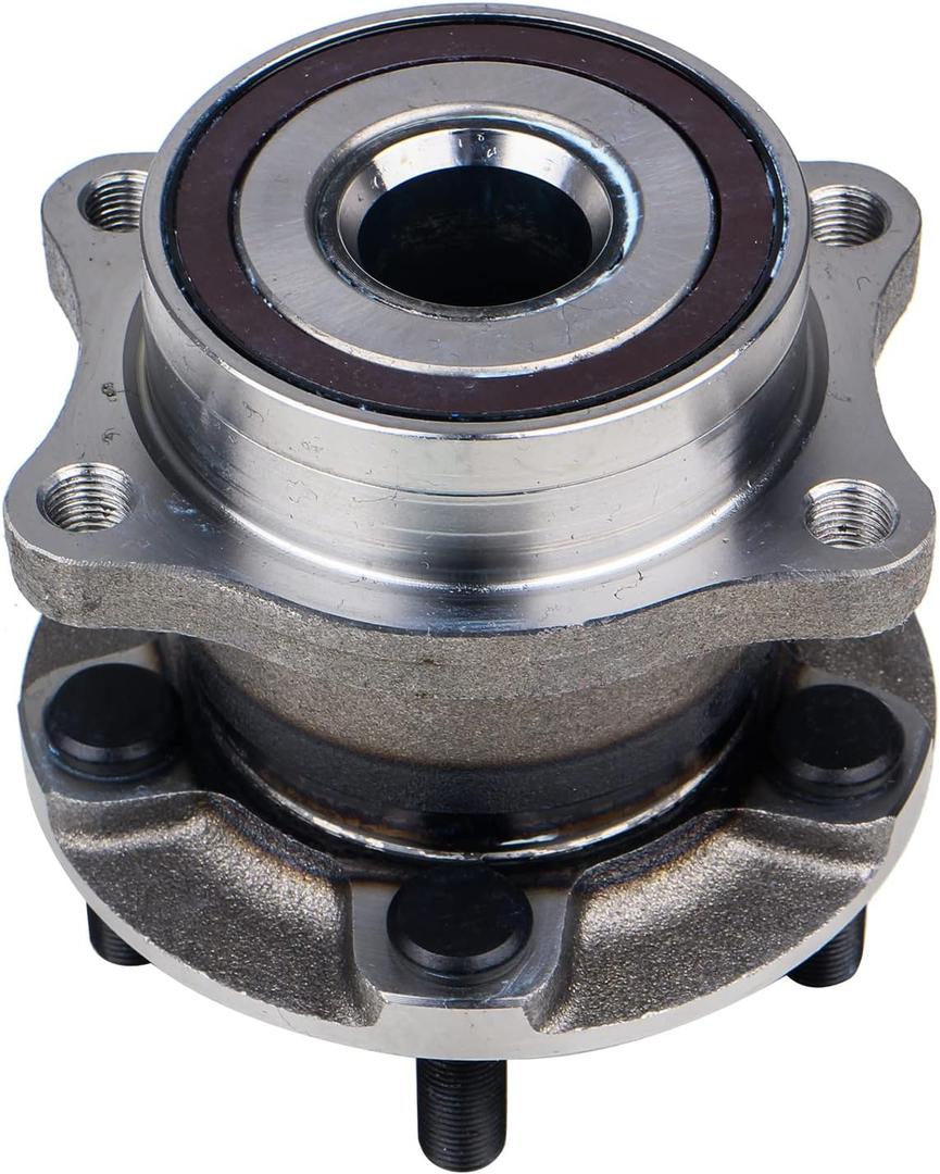 KUSATEC 512401 Rear Wheel Bearing and Hub Assembly Compatible with Scion FR-S, Subaru BRZ, Subaru Forester/Legacy/Outback/WRX, 5 Lug