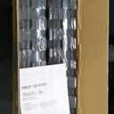 SUPERJARE 0.56'' Thick 12 Pcs 48 Sq Ft Rubber Top Exercise Equipment Mats, High Density EVA Foam Mats with Rubber Top, Interlocking Gym Flooring for Home Gym, Protective Workout Mat, Black/Grey