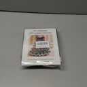 DIY Crochet Christmas Tree Kit, Handmade Crochet Christmas Tree, Tree Bow Pearl Embellishment, Beginner Christmas Crochet Kit, Christmas Craft Kit with Yarn Hook Beads Instructions