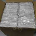 BESTTEN [40 Pack] Mid-Size Screwless Decorator Wall Plate, Midway Receptacle Outlet Cover, Midsized 1 Gang Switch Plate, USWP4 Glossy Off White, UL Listed, H4.88" x W3.11"