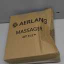 AERLANG Massage Gun with Heat and Cold,Deep Tissue Massage Gun, Back and Neck Massager for Pain Relief,Muscle Percussion Massager,Handheld Messager with 7Heads&Silent Birthday Gifts for him (Black)