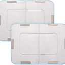 2 Pcs Heating Pad Cover Foam Filled Terry Cover Hydroculators Moist Hot Heat Pack for Cramps Muscle Soreness Dysmenorrhea Aches Relaxation Without Pockets(Standard)