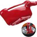 Tire Changer Duck Head, Mount Demount Duck Tool for Hunter Tire Changer, Compatible with Manual Harbor Freight Tire Changer, Strong Nylon Plastic, Red, 1 Pack