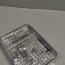 Baking Sheet with Wire Rack, Cookie Sheet Baking Pan Toaster Oven Tray with Cooling Rack, Stainless Steel Eighth Sheet Pan with Rack 9' x 7' x 1', Healthy & Non Stick & Dishwasher Safe