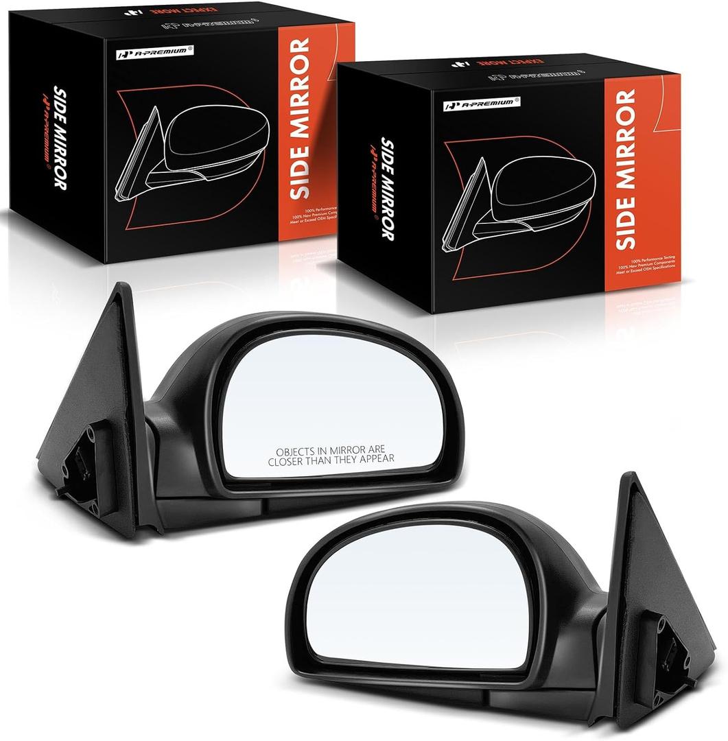 A-Premium Pair (2) Driver and Passenger Side Power Door Mirror