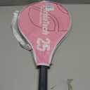 Kids Tennis Racket for Girls & Boys - 23 inch Youth Tennis Racket, Includes 420D Nylon Shoulder Strap Bag (Unicorn Pink)