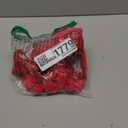 Tempt Me Women Halter Bikini Tops Push Up Retro Bathing Suits Padded Swimsuit Top Only No Bottom (Small, Red)