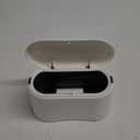 SUBEKYU Mini Trash Can with Lid,Small Desk Trash Can, Countertop Mini Garbage Cans, Tiny Waste Basket, White,with 3 roll Bags
