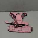 ICEFANG Dog Strap Harness with All-Metal Hardware,for Large Sized Dog,K9 Vest,Y-Shape Soft Padding,Adjustable Pet Harness,No-Pull Front Leash Clip (Large (Pack of 1), Pink)