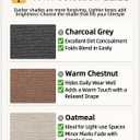 Color&Geometry Ultra Thin Indoor Door Mat 24"x36" Entrance Mat, Oatmeal
