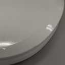 Elongated Toilet Seat Slow Close, Quiet Toilet Seat Cover with Never Loosen Durable Toilet Seat Lid Easy to Install & Clean, Polypropylene (PP), White (Elongated 18.5")