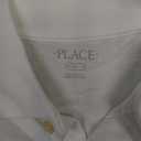 The Children's Place Boys Uniform Long Sleeve Pique Polo (White, XL)