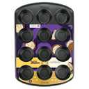 Wilton Perfect Results Premium Non-Stick Cupcake Pan, 12-Cup Muffin Tin, Steel Baking Supplies