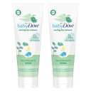Baby Dove Hypoallergenic Lotion Caring By Nature 2 Count Build a Healthy Foundation for Your Baby's Skin Contains Vitamin E and 100% Natural Moringa Oil 13.5 fl oz (Pack of 2)
