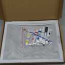 Family Handprint Kit - Baby Hand and Footprint Kit, Adoption Gifts, Family Gifts for New Parents, Christmas, New Mom, DIY Craft Keepsake Wooden Frame, 5 Non-Toxic Paints (White)