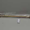 Ivilon Tension Curtain Rod - Spring Tension Rod for Windows or Shower, 24 to 36 Inch. Warm Gold
