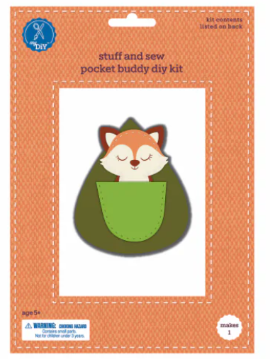 Fox Stuff & Stew Pocket Buddy DIY Kit, 2 ct 