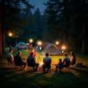 Camping Lantern, USB Rechargeable Magnetic Camp Flashlight, Mini Camp Light for Power Outages and Emergencies, Hiking(TD-A2-1)