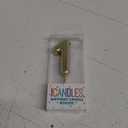 Elegant Mini Metallic Gold Number "1" Pick Birthday Candle - Dazzling & Unique Design - Perfect Celebration Accent for Milestone Moments