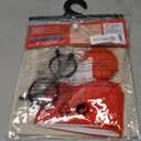 Disguise Wheres Halloween Kit, Official Waldo Costume Set with Beanie and Glasses, Multicolored, One Size