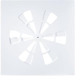 24"x24" Adjustable Ceiling Air Vent Cover  24-Inch Square/AC/HVAC/Heat Deflector for 24"x24" Flat Office Ceiling Vents, Suitable for Home/Commercial Spaces (1 Pack)