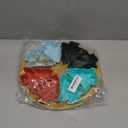 Christmas Tree Snack Tray, 8-Compartment Holiday Snack Box for Candy, Nuts, Fruit and Veggies, Reusable Plastic Food Organizer for Christmas Parties, Festive Entertaining & Christmas Decorations