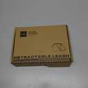 Fida Upgraded Retractable Dog Leash 30ft, Heavy Duty Pet Walking Leash for Medium/Large Breed up to 110 lbs, 360 Tangle-Free Long Retract Dog Lead, Soft Grip, One-Hand Brake, Black