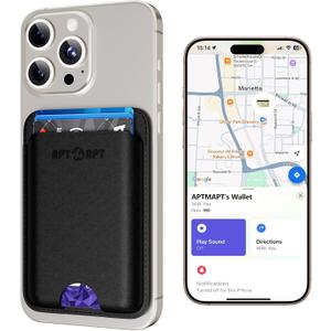 for Magsafe Wallet for iPhone 17/16/15/14/13/12 Series Black | Works with Apple Find My | Stronger Magnetic | 3 Cards Holder | Ultra-Slim | Wireless Charging for Magsafe Wallet for iPhone 17/16/15/14/13/12 Series Black | Works with Apple Find My | Stronger Magnetic | 3 Cards Holder | Ultra-Slim | Wireless Charging
