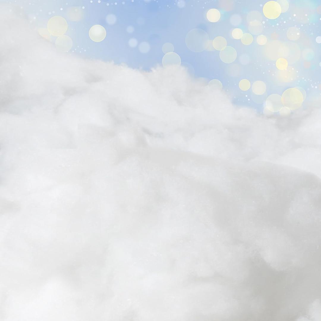 Fake Snow Fluff for Cotton Snow Christmas Village Blanket Winter Wonderland Decorations- Artificial Decorative Snow/Faux Clouds for Crafts Miniature Scene, Indoor Party Office DIY Dcor (6oz)