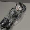 Plug in Track Lighting LED, Track Lighting Fixtures Ceiling, Black 4-Light Kitchen Light Kit, Plug in Wall Light with 14.8ft Power Cord, Rotatable Ceiling Spotlight for Bedroom(GU10 Socket, NO Bulb)