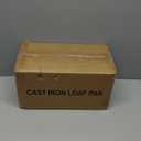 Bread Pan Cast Iron Loaf Pan with Lid 9x5 Inch Bread Loaf Pan for Baking Bread Enameled Cast Iron Sourdough Bread Pan (AquaGreen)