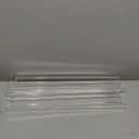 cjc Premium All-in-One Mahjong Racks with Pushers - 4-Piece Modern American Clear Set + 3 Dices, Heavy-Duty Acrylic, No-Assembly for Easy Gameplay, Color