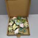 Serra Flora Artificial Flower Combo Fake Peony Rose Silk Flowers for DIY Wedding Bridal Bouquet Centerpieces Arrangements Party Decorations (Blue-green)