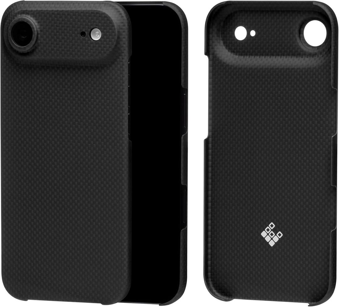 Latercase | Compatible with iPhone Air | Midnight | Durable iPhone Air Phone Case | 0.6mm Thin Aramid Fiber, 10 Grams, Precision Lasercut, Full Camera Protection, Nonslip Matte Finish