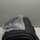 Monbix California King Size Comforter Set - 7 Pieces Bed in a Bag California King, Black Bedding Sets with Comforter, All Seasons Down Alternative Comforter Bed Set with Sheets, Pillowcases & Shams